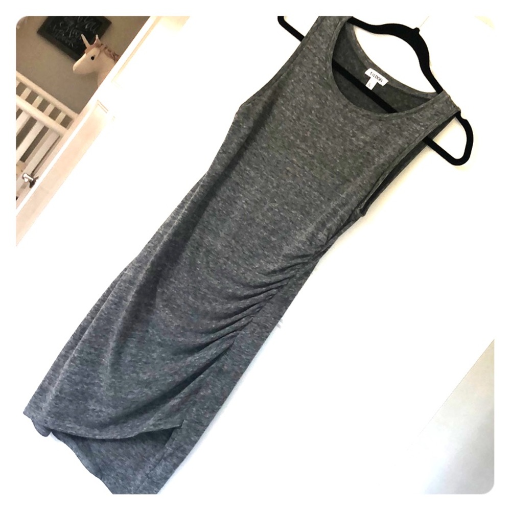 Ruched Body-con Tank Dress